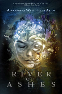 River of Ashes cover - a woman's face built from flowers.