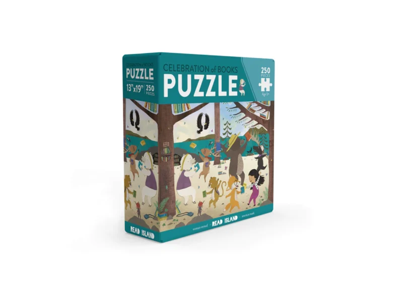 Read Island: Mountain of Books Puzzle: 250-Piece Jigsaw Puzzle