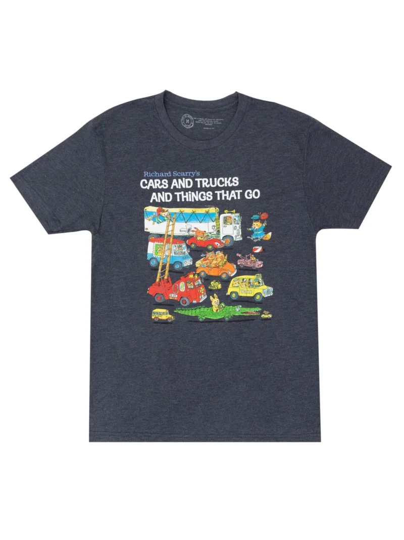 Richard Scarry - Cars and Trucks and Things That Go T-Shirt (Unisex)