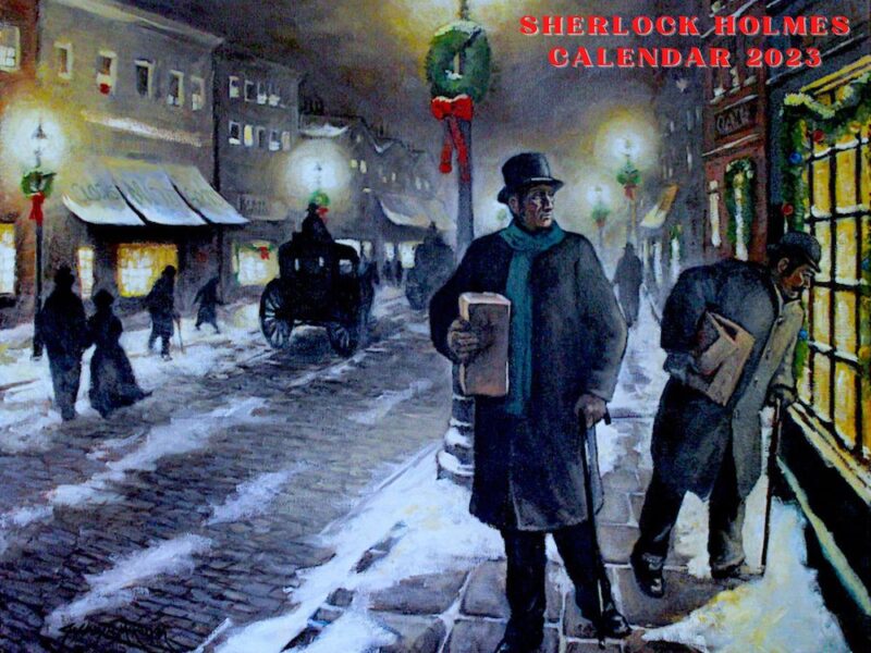 Sherlock Holmes Calendar 2023