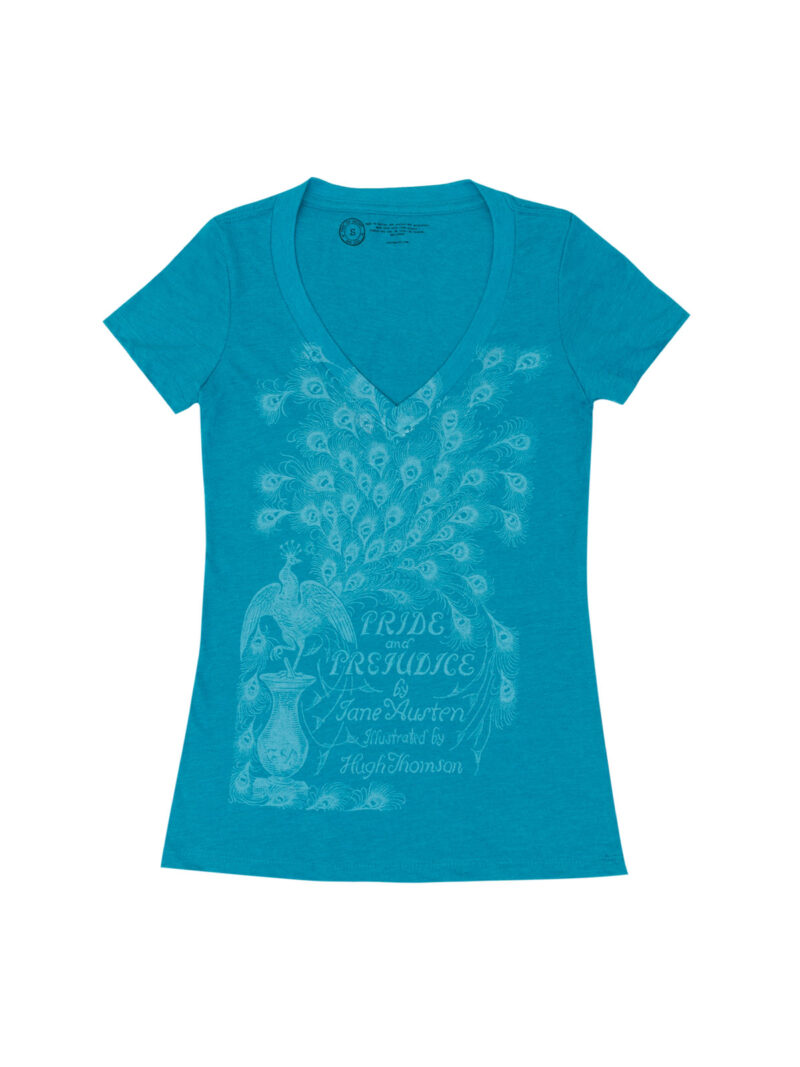 Pride and Prejudice V-Neck (Teal)