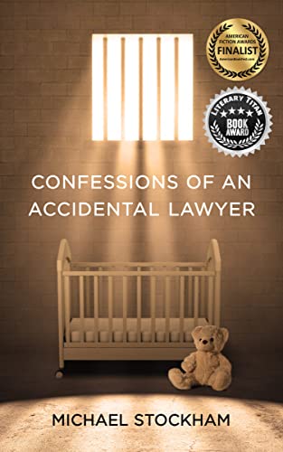 Book cover: light streams through a barred window onto an empty cradle.