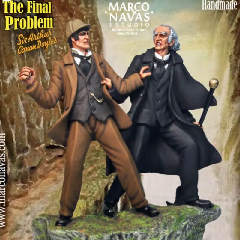 Sherlock Holmes, The Final Problem, Sherlock Holmes & Professor Moriarty, The Figures.