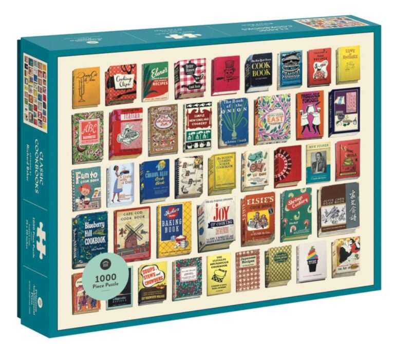 Classic Cookbooks: 1000 Piece Puzzle