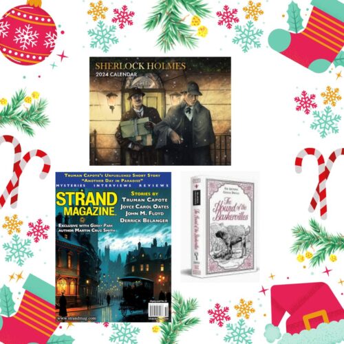 Triple Pack Set: Free Leather-Bound The Hound of the Baskervilles, PLUS Sherlock Holmes Calendar 2024, and a Two-Year Subscription