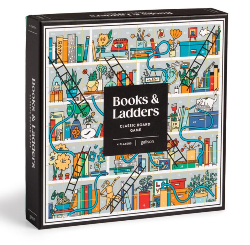 Books & Ladders Board Game