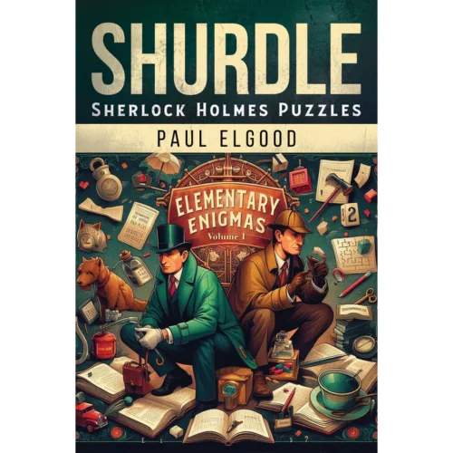 Cover of Shurdle Sherlock Holmes Puzzle book