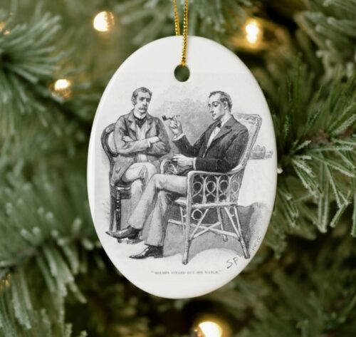 The Great Detective and Dr. Watson Ornament