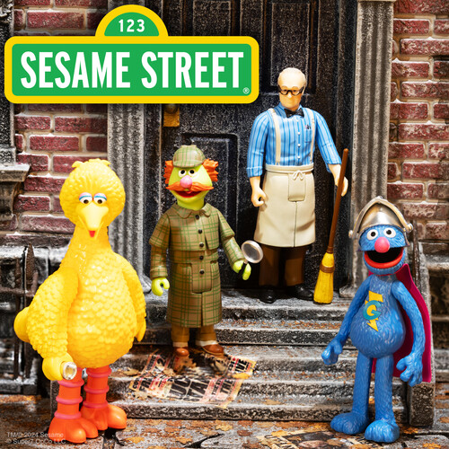 Super7 - Sesame Street - ReAction Figures Wv3 - Sherlock Hemlock