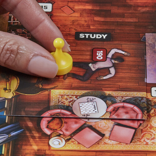 Clue Study Scene