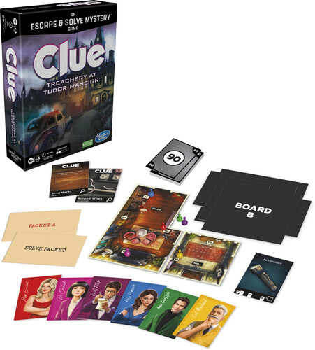 Clue Tudor Mansion Contents
