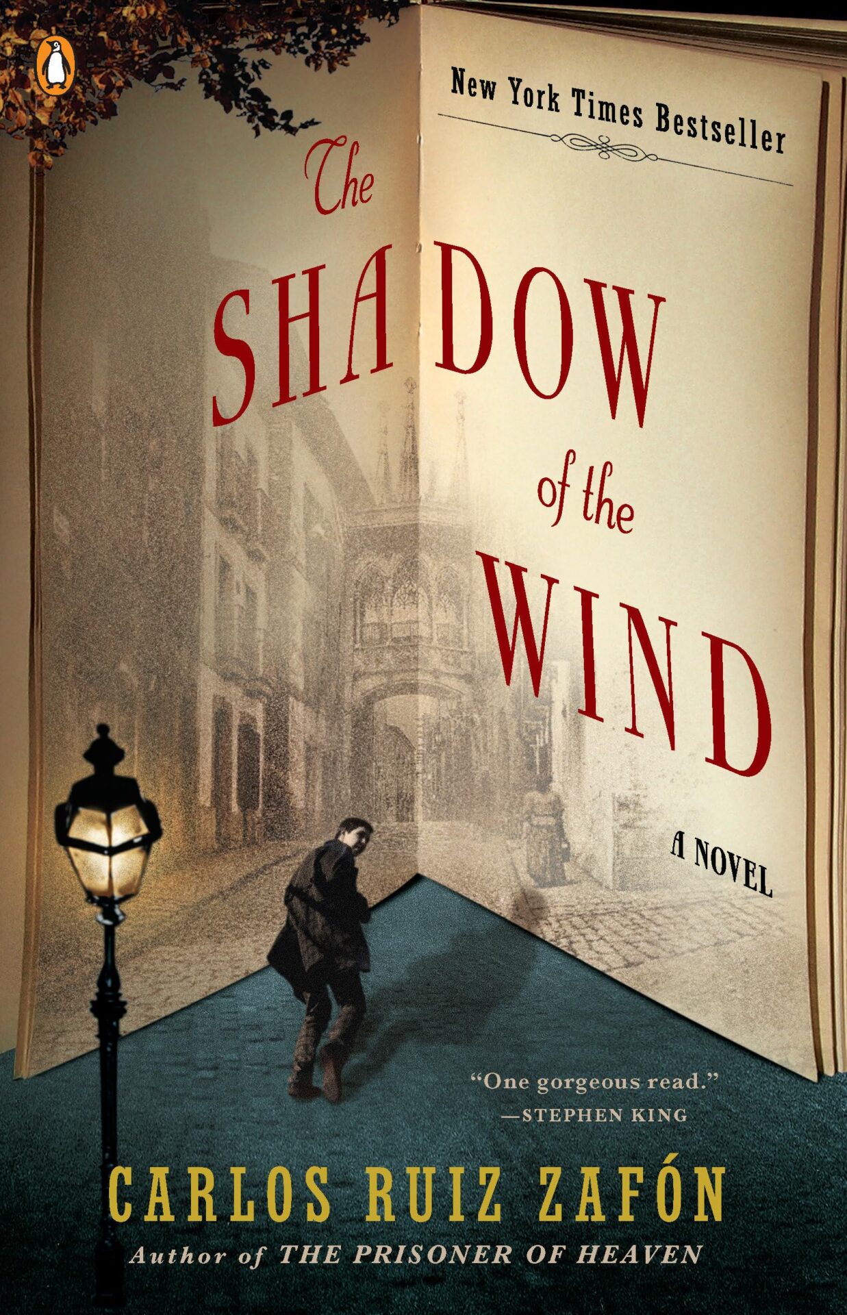 Cover of The Shadow of the Wind by Carlos Ruiz Zafon