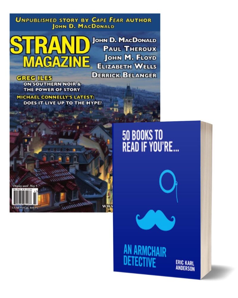 Three-Year Subscription (Twelve Issues) PLUS a FREE copy of 50 Books to Read If You're an Armchair Detective