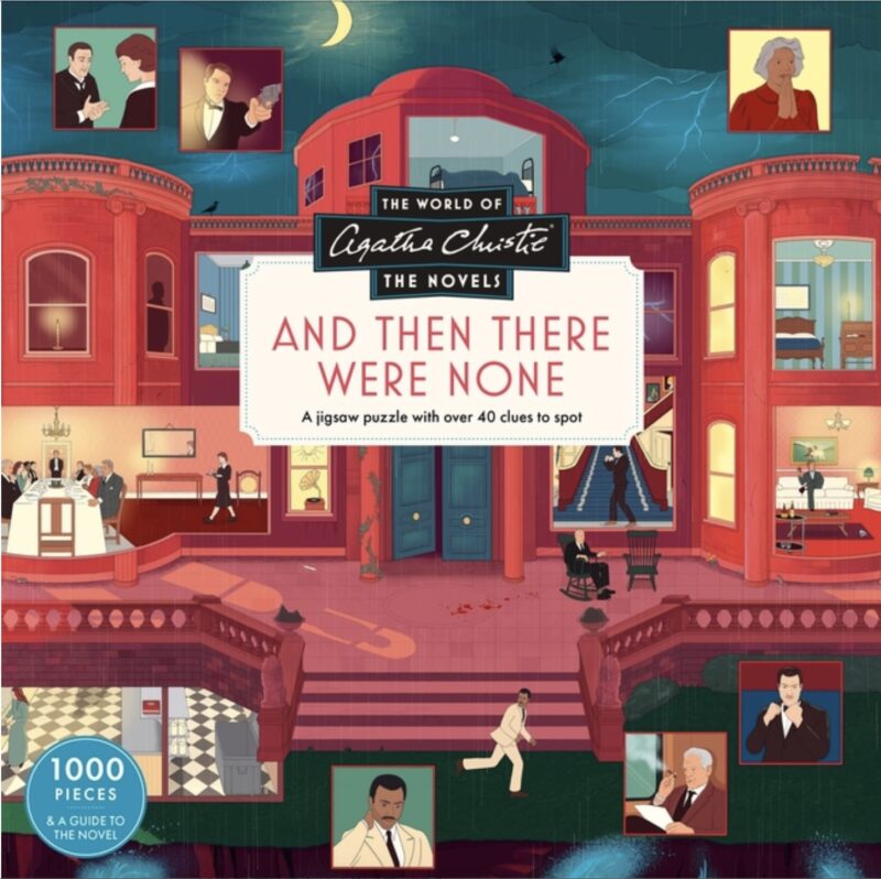 The World of Agatha Christie: And Then There Were None a 1000-Piece Jigsaw Puzzle: Illustrated by Ruby Ash