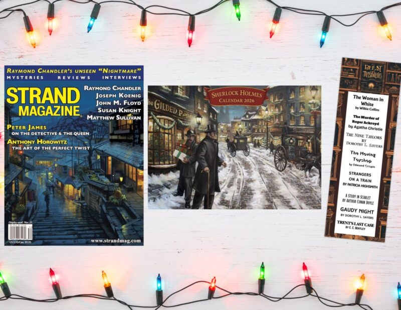 Sherlock Holmes Calendar + Chandler Issue + Strand Bookmark
