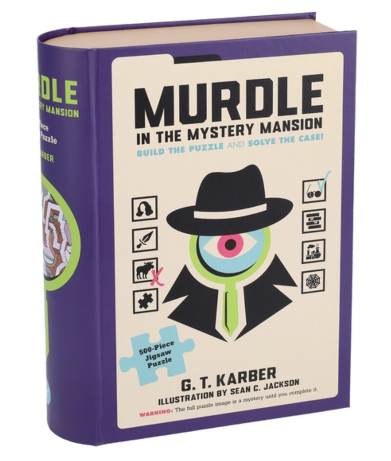 Murdle in the Mystery Mansion 500-Piece Jigsaw Puzzle (Murdle)