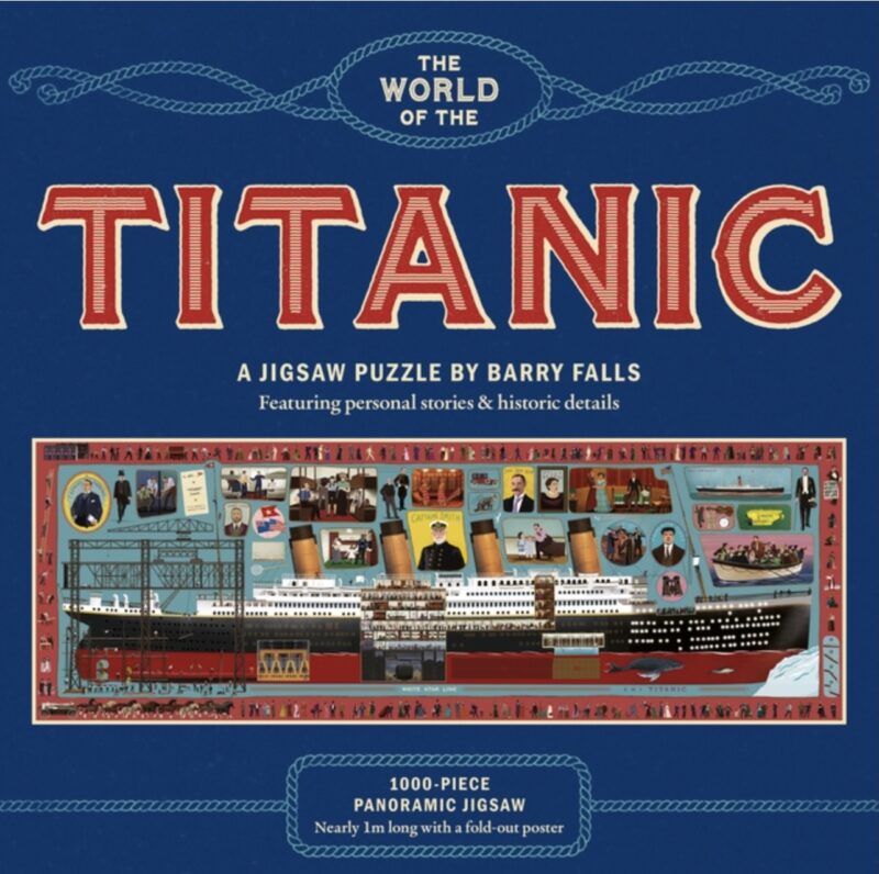 The World of the Titanic: 1000-Piece Panoramic Jigsaw Puzzle