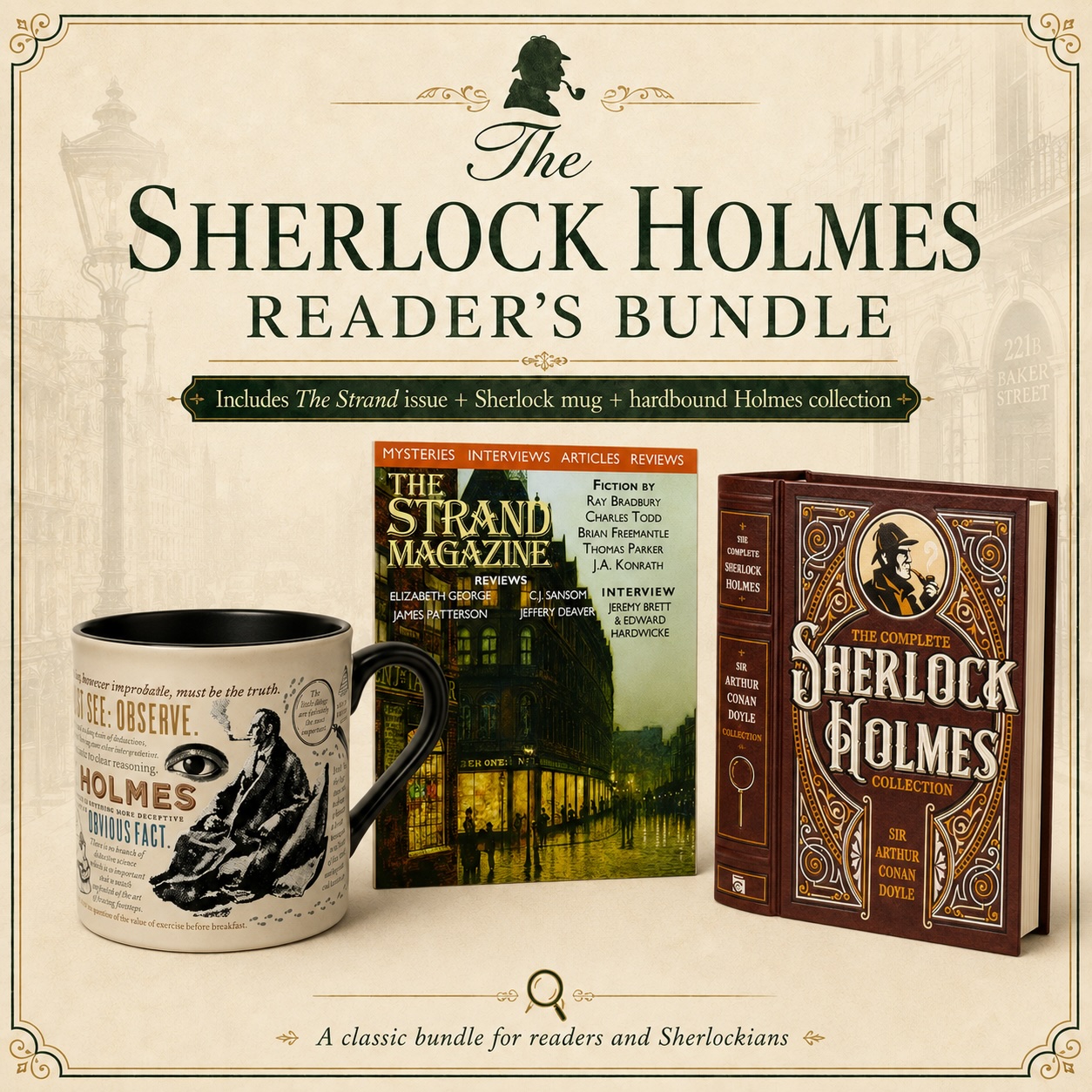 5冊セット　Sherlock Holmes まとめ売り Sherlock Holmes Sticky Notes - Strand Magazine