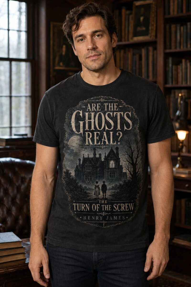 Are the Ghosts Real T-Shirt — The Turn of the Screw, Henry James