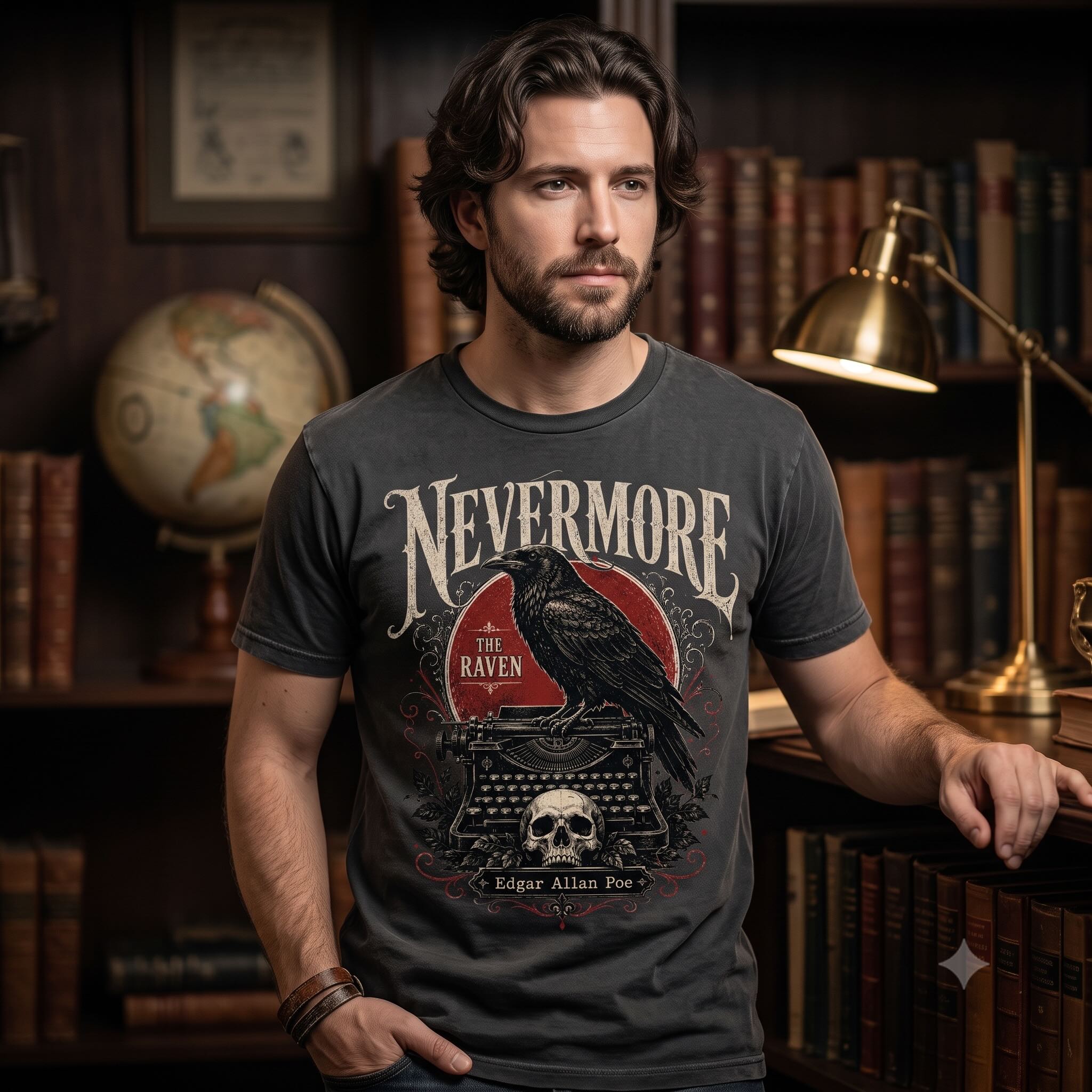 The Raven T-Shirt — Edgar Allan Poe