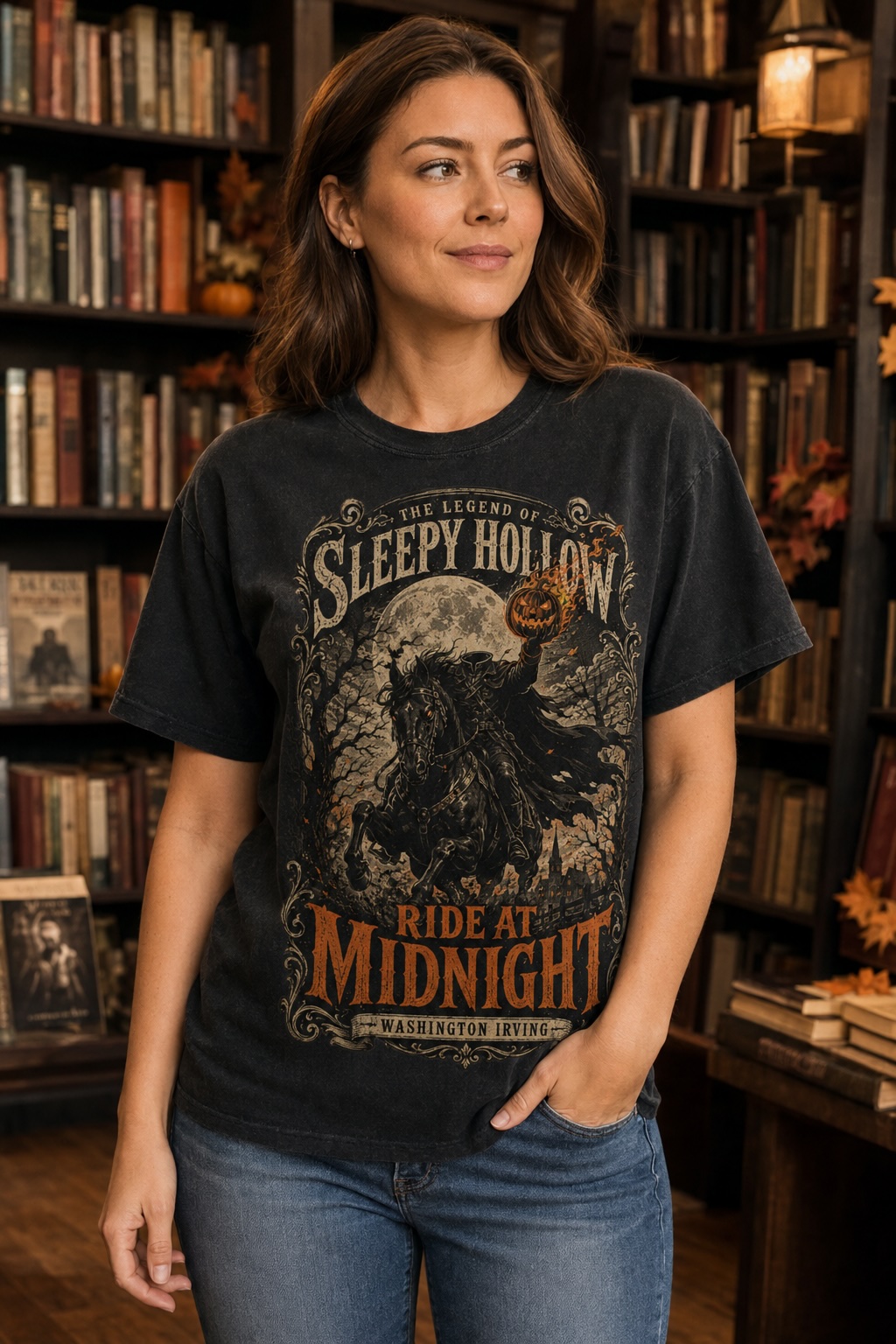 The Legend of Sleepy Hollow T-Shirt — Washington Irving