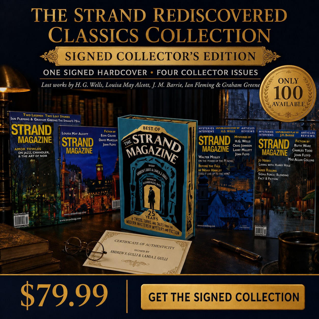 Signed Collector’s Edition: The Strand Rediscovered Classics Collection