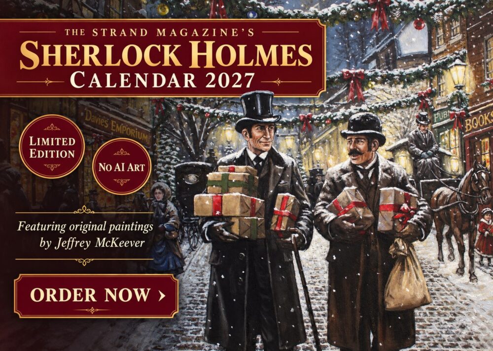 Victorian Sherlock Holmes Calendar 2027